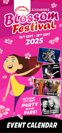 Contact Alexandra Blossom Festival Event Calendar 2025